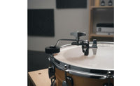 Snare Drum Mute Dampening Pad Attach-on Drum Dampener Percussion Accessory for Studio Sound Documentation