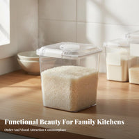 Moisture-Proof Rice Storage Container Large Capacity Airtight Food Storage Container Heavy Duty