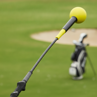 Golf Swing Trainer Stick Silicone Warm-up Strength Training Aid