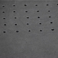 7 Pieces Cloth-Backed-Backed Motorcycle Back Protector Black Perforated Back Protector EVA Foam Motorcycle Protective Padding Pad Shock-Absorbing Resistant for Motorcyclists