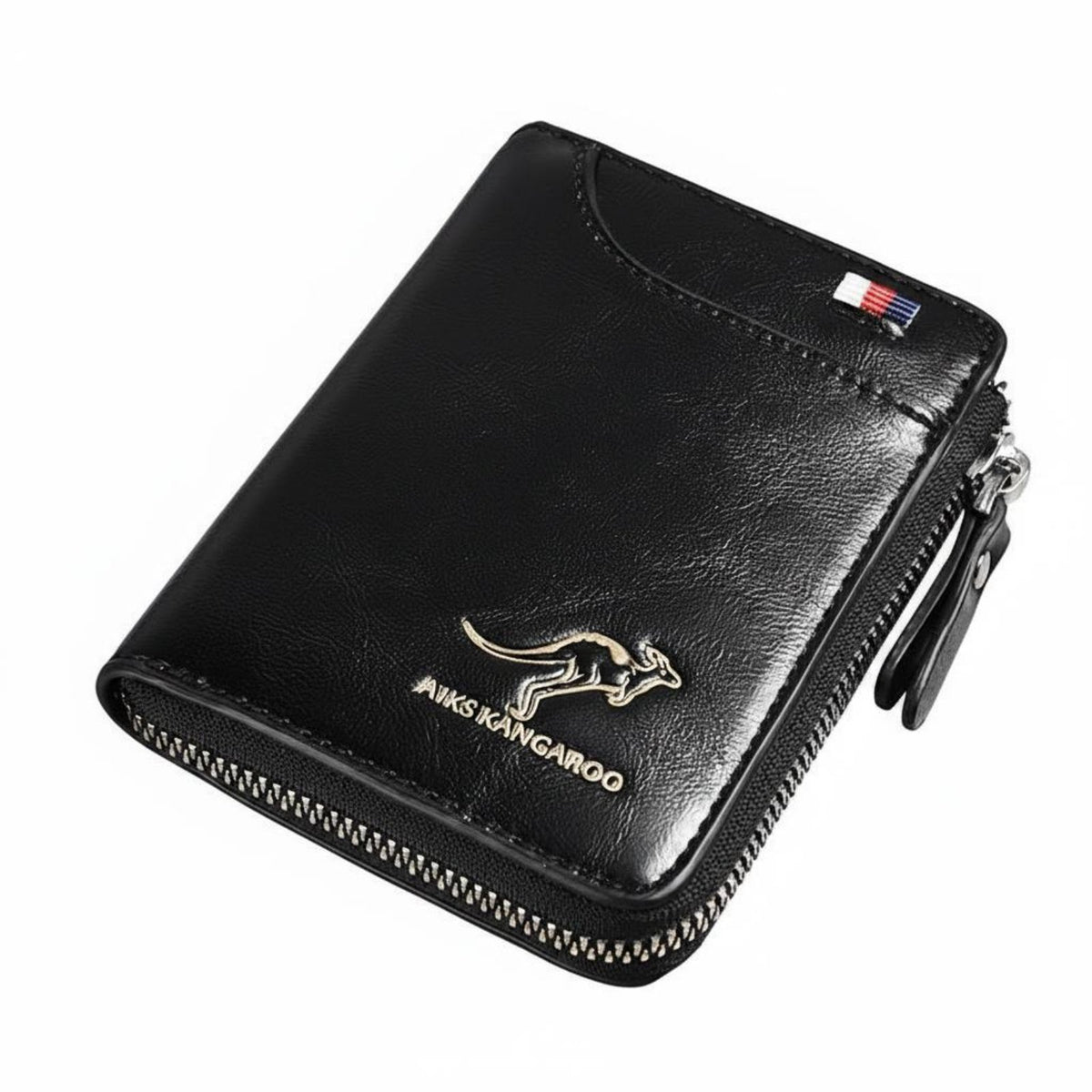Large Capacity Radio Frequency Identification Blocking Wallet Compact Size Bifold Security Wallet