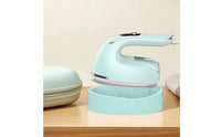 Portable Steamer and Iron Multifunction Steam Iron with Dry Ironing Plate Fast Heat-up Handheld Steamer Leak-Proof for Travelers, Home