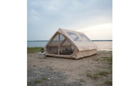 Oxford Textile Inflatable Tent Waterproof Automatic Inflatable Tent Spacious Interior Outdoor Shelter Windproof for Glamping
