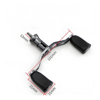 Fishing Reel Handle Aluminum Reel Handle with Double Grip Alloy CNC for Anglers