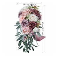 Romantic European Design Wedding Floral Arrangement Elegant Design Artificial Blossom Floral Arrangement Realistic Look for Brides