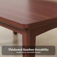 Space-Saving Foldable Tatami Table Multi-Purpose Japanesedesign Floor Table Easy to Clean Folding Desk Rounded Corners for Apartment Dwellers, Tea Enthusiasts, Bay Window, Balcony, Small Areas, Bedroom