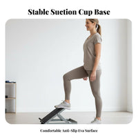 Stable Triangular Structure Adjustable Slant Board Non-Slip Surface Foldable Foot Stretcher Portable Design Adjustable Calf Stretcher Heavy Duty for Seniors, Stretching Practitioners, Athletes, Physical Treatment Clinics, Home, Gym, Office