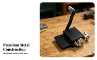 5/8-Inch Tubing Tool Rectangular Base Plate Tube Flaring Tool Metalworking Equipment Clamping Knob Hinged Lever