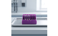 Transparent Mold with Clear Cover Rigid Multi-Slot Plastic Mold Compact Moulds Reusable for Workshop, Bench Use