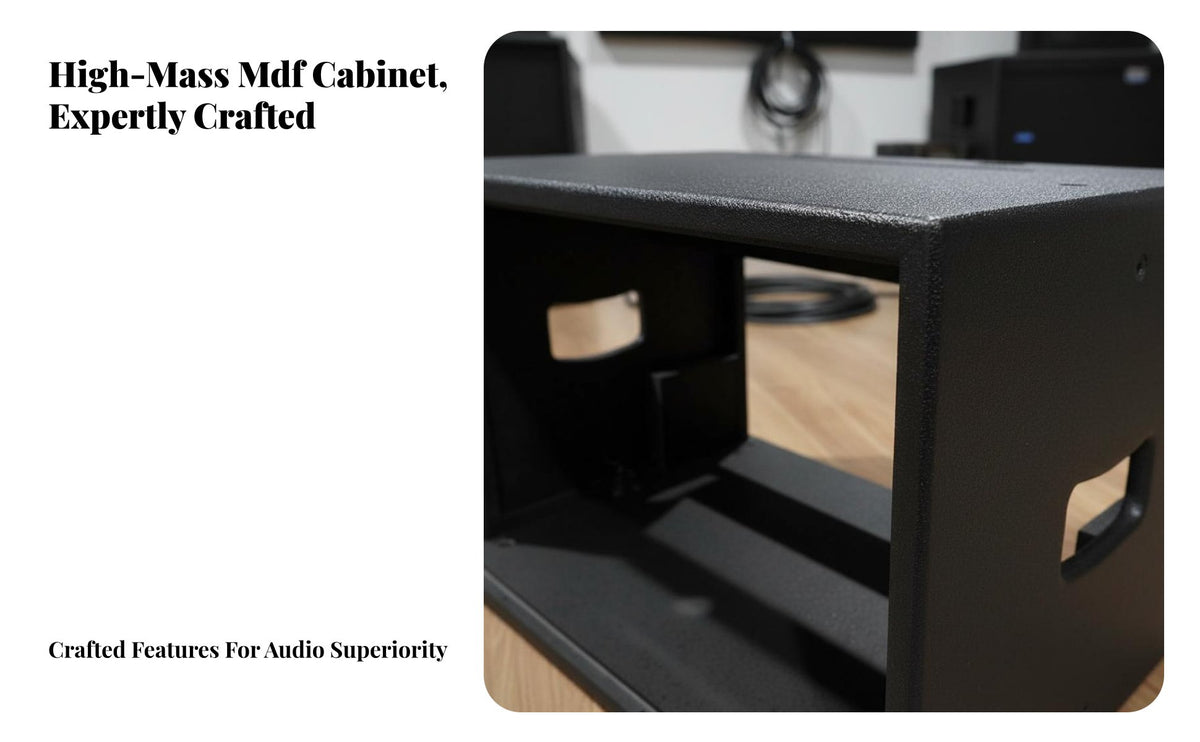 Sturdy Build 6U Portable Amplifier Case Simple Accessible Frame 6U Portable Rack Mount Equipment Enclosure for KTV Operators, Home Audio Enthusiasts, Event Technicians, Stage Performance, Mobile Setups, Live Events, Recording Studio