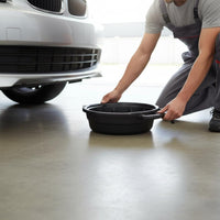 Oil Drain Pan Heavy Duty Car Oil Change Pan Large Capacity for Mechanics, DIY Enthusiasts, Auto Repair Shop, Garage, Workshop