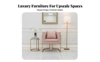Light Luxury Shell rear Armchair Nordic aesthetic Reception Set stylish Design Commercial Furniture Comfortable Upholstery for Business Owners, Interior Designers, spa establishment, Office, Living Room, Bedroom
