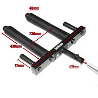 Squats Attachment Bar Tightening Knob Squats Attachment Tubular Exercise Equipment
