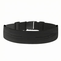 Quick-Release Buckle Running Waist Bag Woven Strap Adjustable Waist Pack Slim-Fit Running Fanny Pack Surrounding for Outdoor Exercise, Workouts