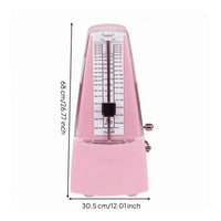 Mechanical Metronome Tapered Body Pendulum Metronome Winding Knob Music Accessory