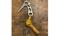 Anchor Hook with Cut-Outs Temporary Climbing Anchor Hook Compact Hardware for Climbers