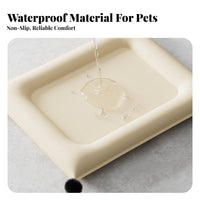 Washable Dog Bed All Seasons Use Reversible Pet Mat Double-Sided Reversible Pet Mattress for Sofa