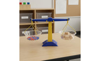 Kids Balance Scale Bright Colors Children's Learning Balance Math Manipulative for Preschoolers, Kindergarteners