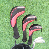 Golf Wood Headcover Set for 1, 3, 5 Woods