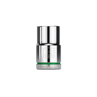Heavy-Duty Hex Socket with Green Band Compact Socket with Knurled Grip for Workshop