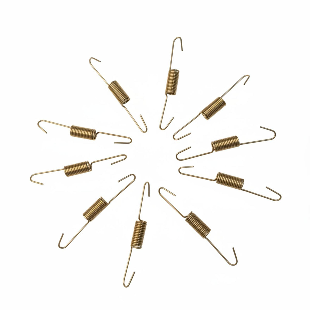 10 Pieces Sofa Sag Repair Spring Easy to Install Furniture Balance Spring Hook Heavy-Duty Steel