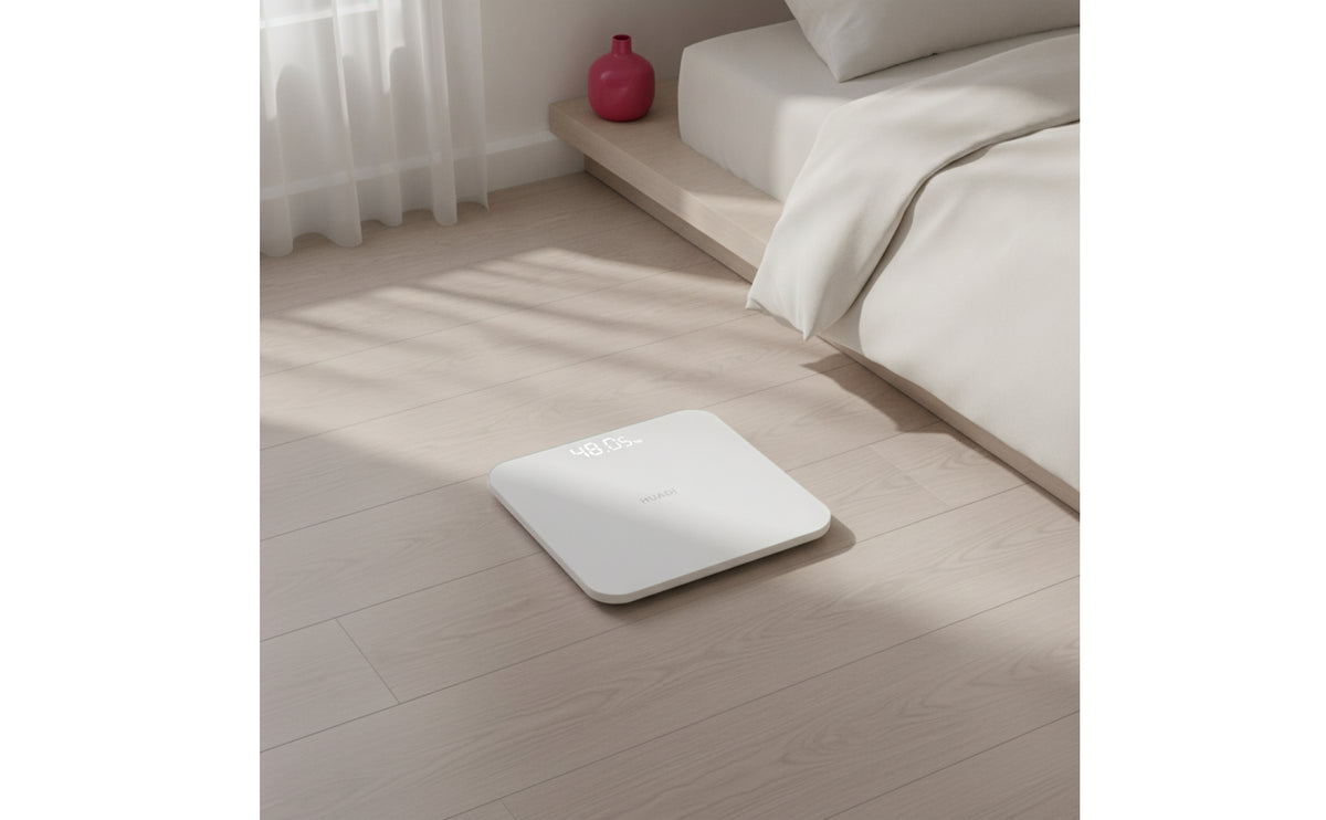 Digital Body Weight Scale Minimalist Digital Bathroom Scale Bathroom Weighing Machine Sleek Profile Compact for Dorm Room