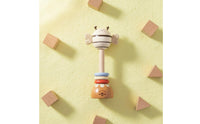 Wooden Bee Rattle Gnaw Bee Toy Develops Fine Motor Skills Infant Grasping Rattle for Infants, Infants
