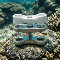 Clamping Grips Light Clamp Rigid Aluminum Clamp Compact Metal Cantilever Bracket Symmetrical
