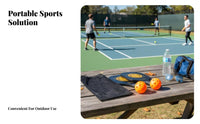 Pickleball Paddle Set Portable Pickleball Set with Bag Sports Equipment Sturdy Comfortable Grip for Students, Gym