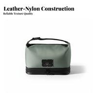 Portable Wet Dry Separation Travel Bag Organized Compartments Men's Travel Toiletry Bag Multiple Pockets for Travelers, Business Trip, Gym