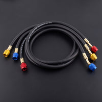 Charging Hose Wide Compatibility Refrigeration Charging Hose Secure for Auto Mechanics
