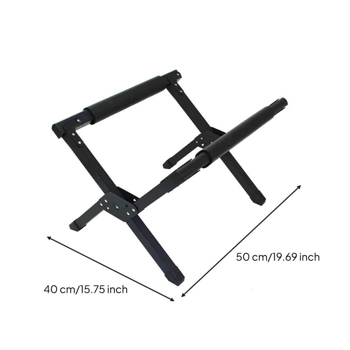 Folding Ice Chest Rack Lightweight Folding Ice Chest Stand Non-Slip Wood Grain Camping for Beach