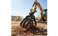Mini Digger Thumb Multi-Functional Mini Digger Thumb Clamp Strong Clamping Force for Landscaping, Farming, Demolition