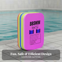 Swimming Kickboard Beginner Friendly Swim Training Float Extremely Buoyant EVA Foam Float Board for Children, Beginners, Water Park, Beach
