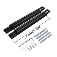 Routing Guide Tracks Measurement Markings Tool Accessory Mounting Hardware