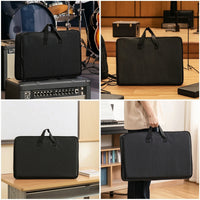 Music Stand Bag Easy to Carry Music Stand Carrying Bag Storage Pouch Padded Soft-Sided for Musicians, Gigs, Rehearsals