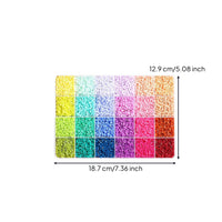 DIY Fusion Bead Kit Compartmented Fuse Bead Kit Puzzle-Style Iron Beads Set Sorted for Classroom