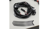 Sturdy Fan Override Switch Kit with Rocker Switch Manual Fan Override Wiring Harness Plug and Play for off-Road Vehicles