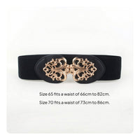 Elastic Belt Wide Stretch Belt Waistband Cinching Decorative for Women, Dresses, Tunics