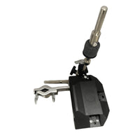 Metal Extension Arm with Clamp Sturdy Drum Hardware Mounting Kit Heavy-Duty Drum Clamp with L-Rod Stable for Drummers