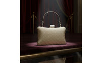 Rhinestone Evening Clutch Hard Case Rhinestone Clutch Versatile Wear for Brides
