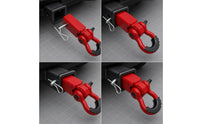 Hitches Coupler with D-Loop Shackle Unpaved Terrain Tow Hitches Coupler with Shackle High-Strength Hardware for Truck Owners
