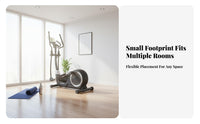 Elliptical Machine Silent Home Elliptical Smart Low-Impact Exercise Machine