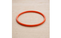 Rubber Sealing Loop Replacement Seal Sealing Loop Gasket Orange Leakproof for Machine Maintenance