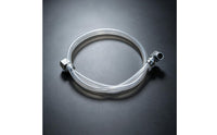 Transparent Flexible Hose with Metal Fittings Resistant to Flexible Hose Tube Tubing Long-Lasting for Mechanics