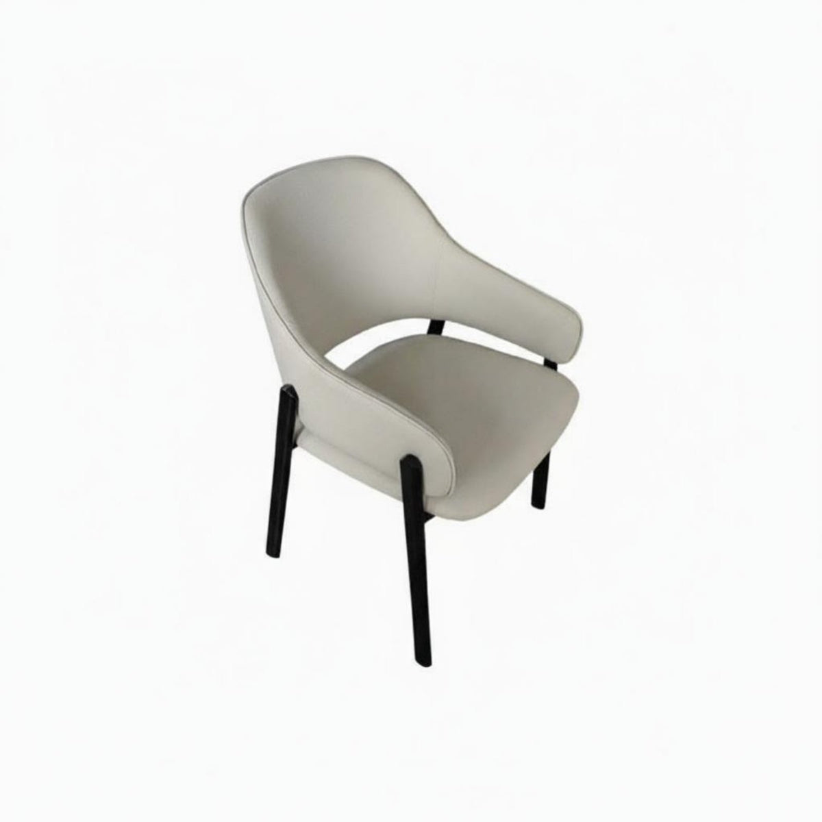 Hotel design Upholstered Curvedspine Armchair Soft Padded padding Upholstered Armchair with Curved spine adaptable Dining Room Chair Ergonomic Design for Restaurant Owners, Office Managers, homeowners, Study, Kitchen