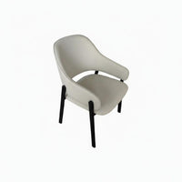 Hotel design Upholstered Curvedspine Armchair Soft Padded padding Upholstered Armchair with Curved spine adaptable Dining Room Chair Ergonomic Design for Restaurant Owners, Office Managers, homeowners, Study, Kitchen