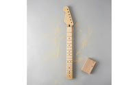 Matte Finish ST-Style Type Guitar Neck Adjustable Support Rod 22 Fret Maple Neck for Luthiers