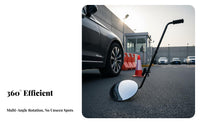 Under Vehicle Inspection Mirror Full Rotation Under Car Inspection Mirror Lightweight Sturdy-Duty for Garages