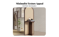 Freestanding Woven divider with Shelves Japanese-Inspired Design Freestanding shelf unified Divider Minimalist look and feel Space Separator for Living Room